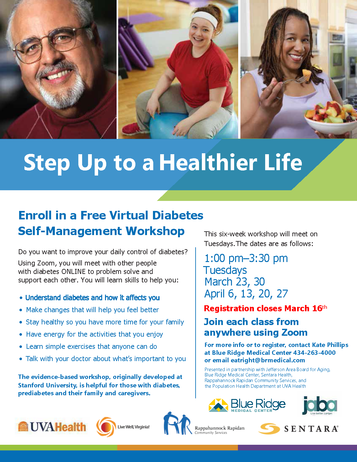 Virtual Diabetes Class 2021 Mar Apr