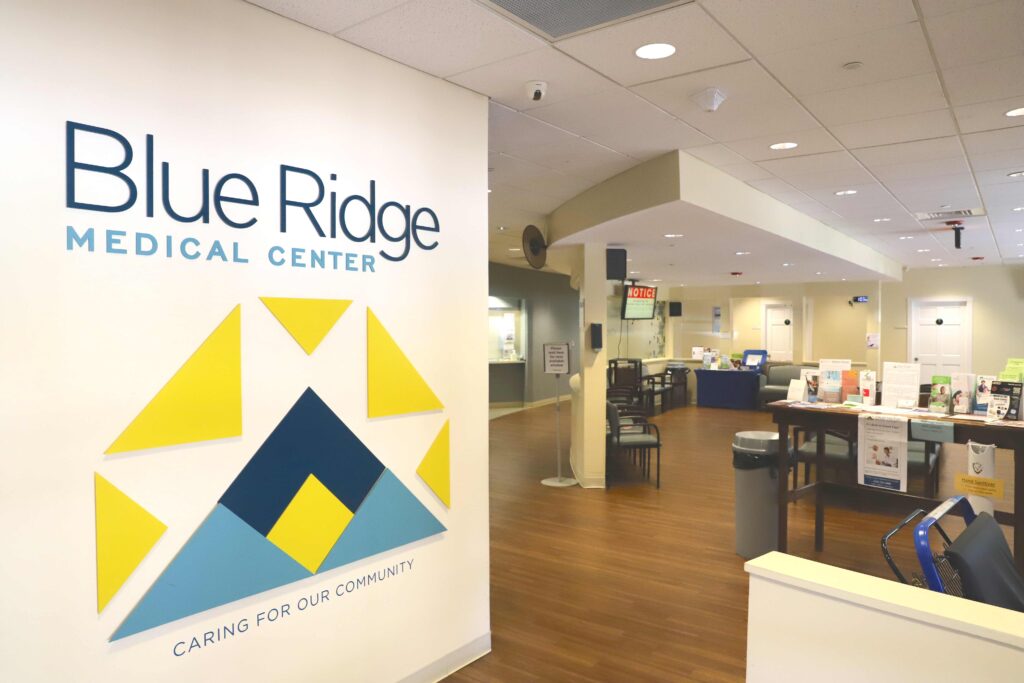 Blue Ridge Medical Center Waiting Room